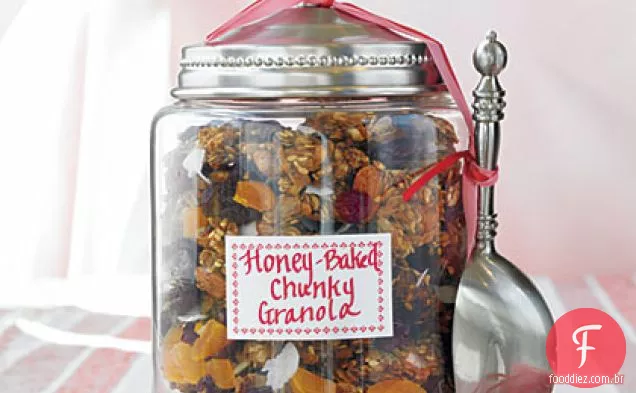 Granola Robusta Assada Com Mel