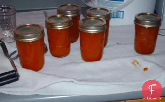 Geléia De Canela De Amêndoa De Damasco