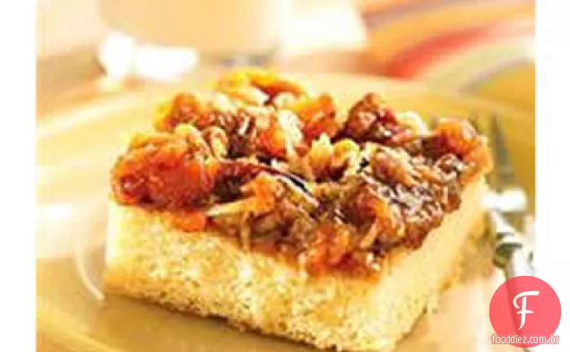 Bolo De Brunch De Caramelo De Damasco