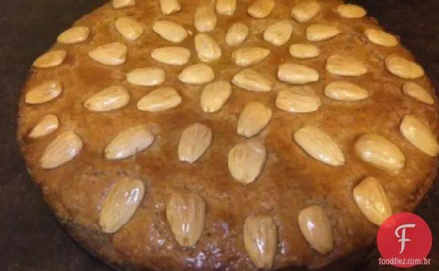 Speculaas Torta Com Recheio De Amêndoa