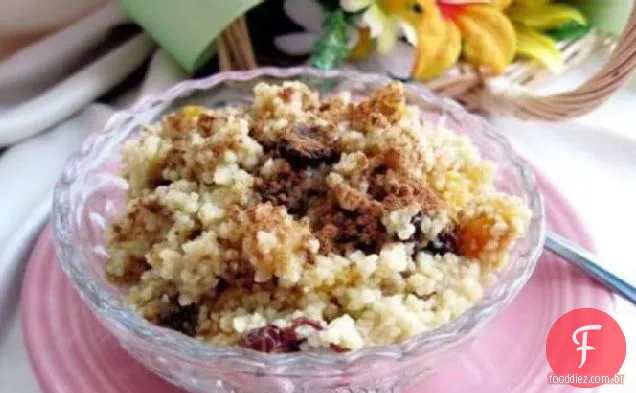 Seffa (Cuscuz Doce Com Leite De Amêndoa)