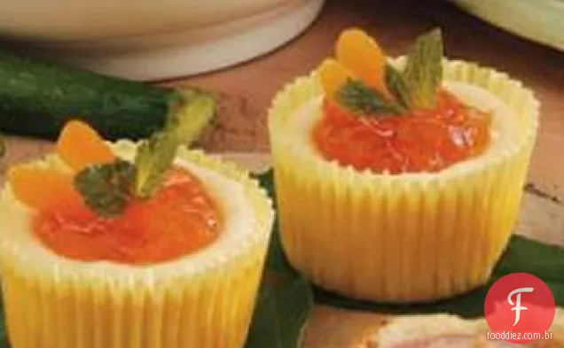 Mini Cheesecakes De Damasco