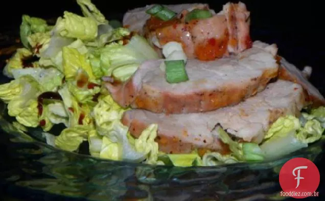 Lombo De Porco Com Esmalte De Damasco Picante