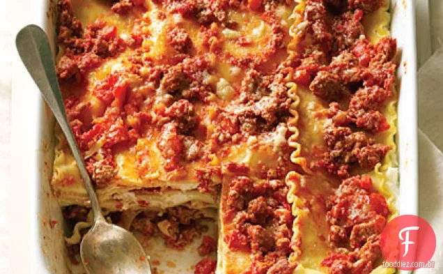 Lasanha com salsicha Ragu Redux