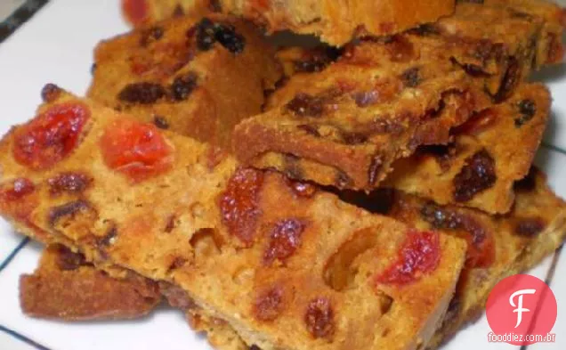 Bolo De Frutas Sem Açúcar
