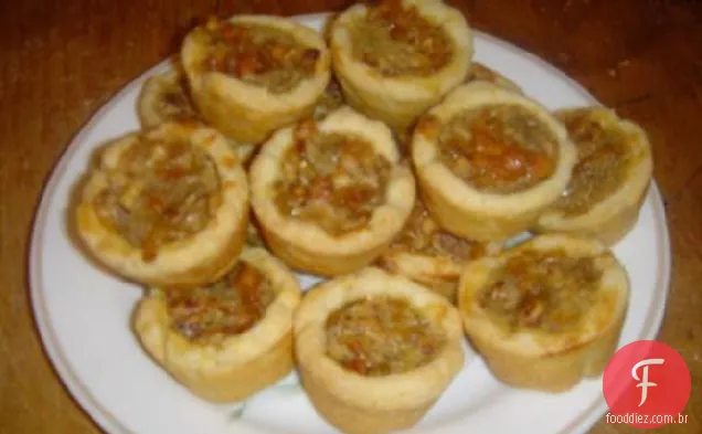 Tassies De Noz-Pecã De Damasco