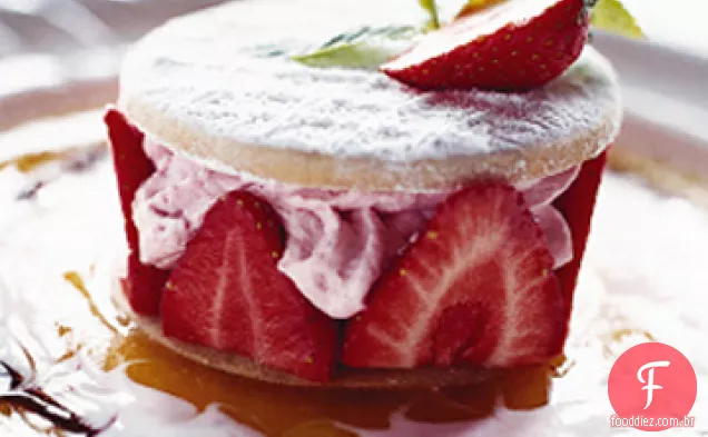 Sables De Maracujá De Morango