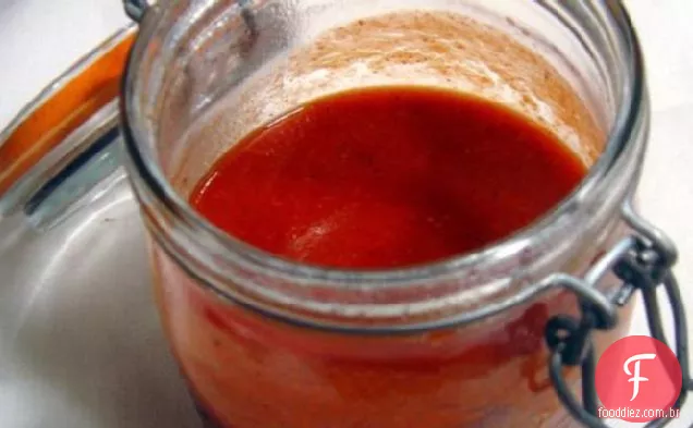 Molho De Churrasco De Damasco Com Baixo Teor De Açúcar