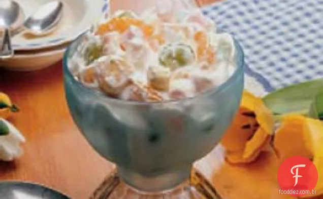 Salada De Sobremesa De Frutas Geladas