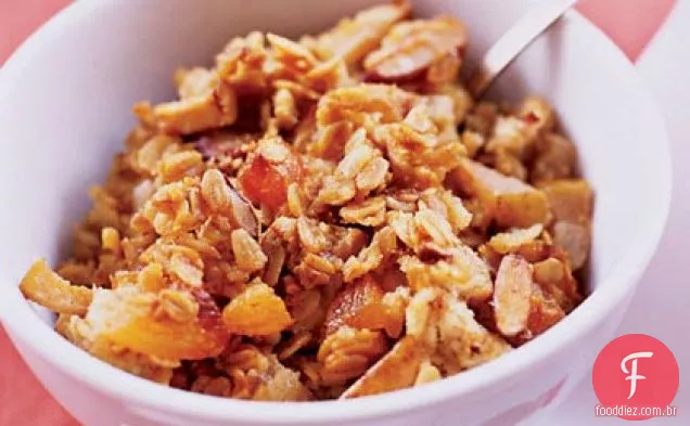 Farinha De Aveia Assada Torrada
