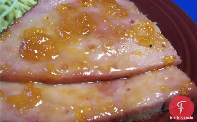 Almôndegas com molho de Cranberry-damasco seco