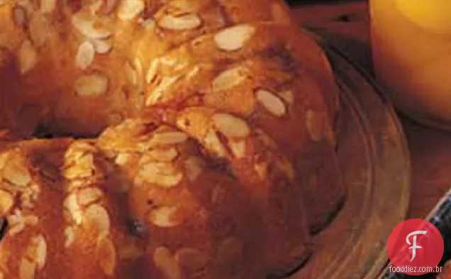 Bolo De Café De Amêndoa / Damasco