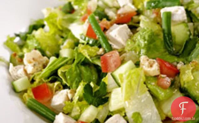 Salada Picada Para Um