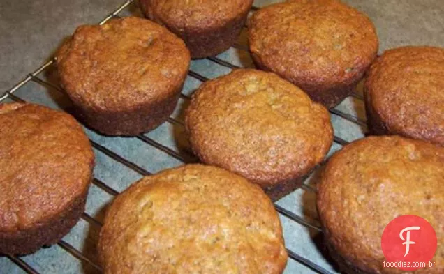 Muffins de figo e Banana