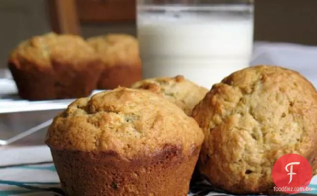 Pão de Banana delicioso e fácil ou Muffins