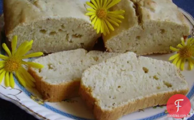 Pão De Banana Rápido, Fácil, Saudável E Gostoso