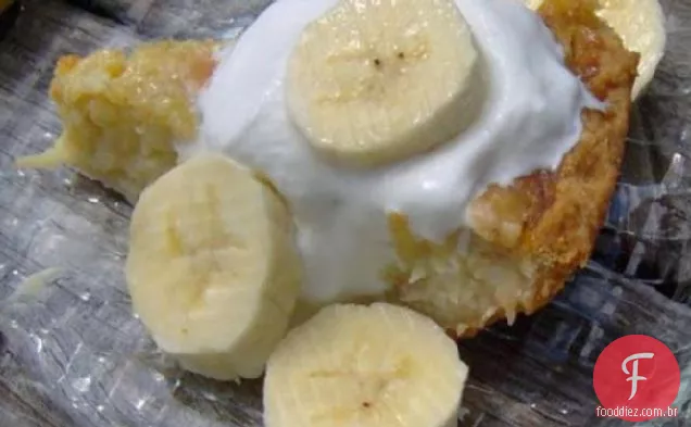 Torta De Coco Banana