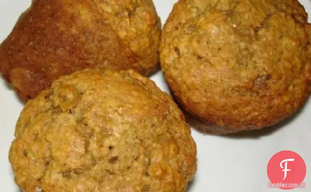 Muffins De Farelo De Banana Fantásticos