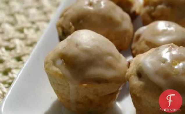 WW 2 Pontos-Muffins De Pão De Banana Fosco