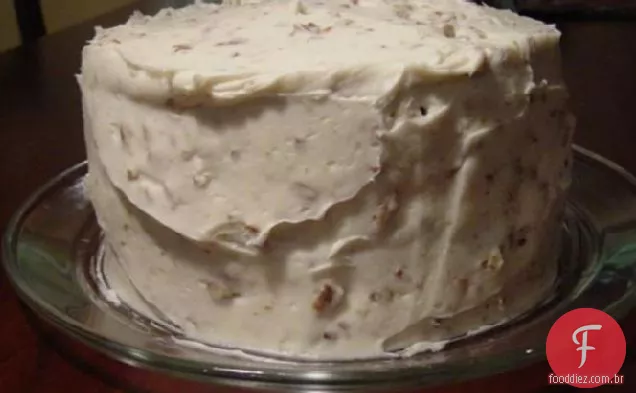 Bolo De Banana Com Cobertura De Cream Cheese (Paula Deen)