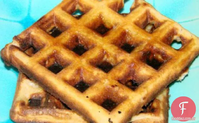 Waffles Banana-Canela