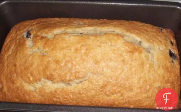 Pão De Mirtilo E Banana