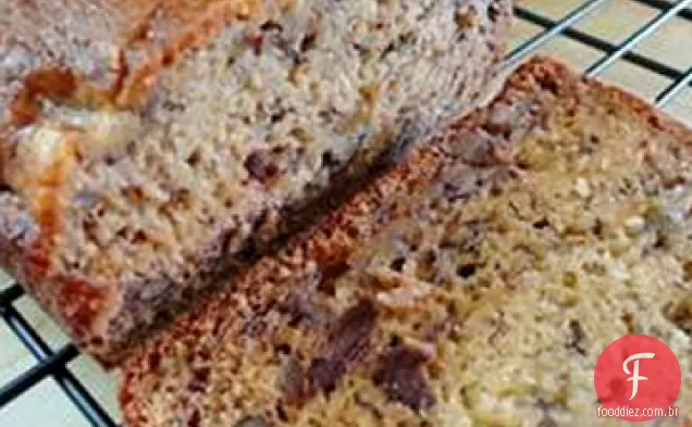 Pão De Banana Com Baixo Teor De Gordura