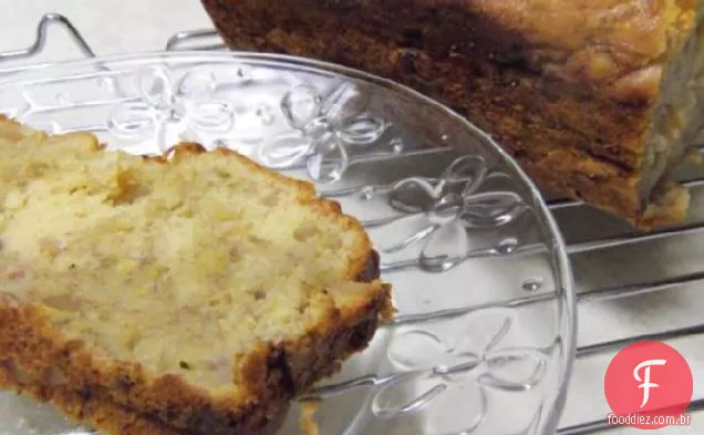 Pão De Noz De Macadâmia De Banana