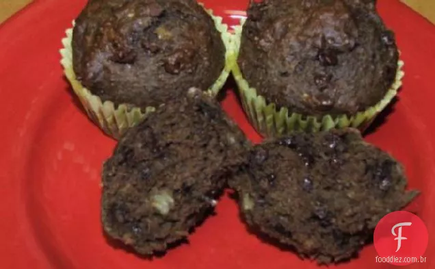 Chocolaty Decadence Banana Muffins
