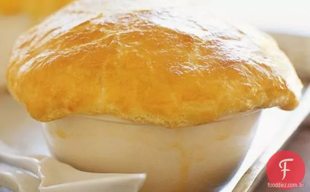 Bisque de cogumelos com Chapéus De Pastelaria