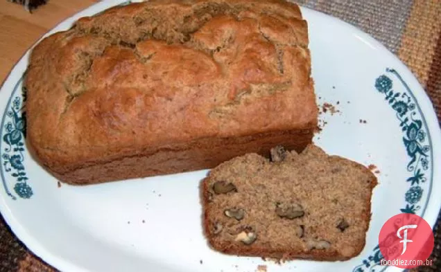 Pão De Banana De Trigo Integral De Baixa Caloria
