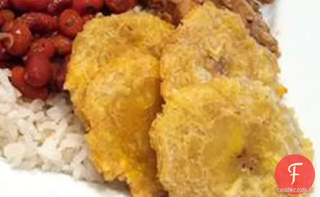 Tostones Porto-Riquenhos (Banana Frita)