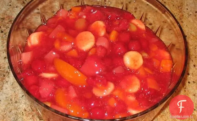 Smoothie de iogurte de frutas misturado de Theresa