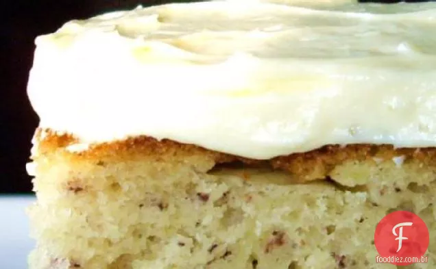 Bolo De Banana Com Pudim Caseiro
