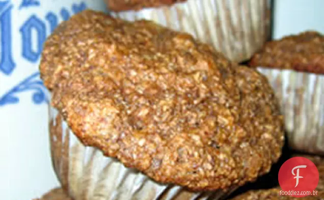 Muffins De Farelo De Banana