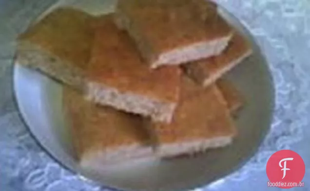 Barras de Banana e aveia
