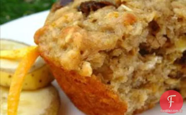 Muffins Laranja Banana
