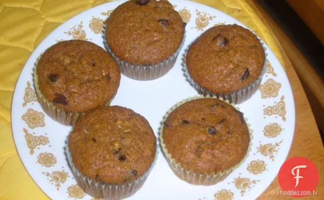Muffins Vegan Banana Chocolate Chip