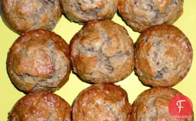 Delicioso Baixo Cal Banana Muffins:)