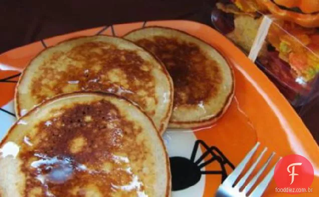 Panquecas De Trigo Com Mel