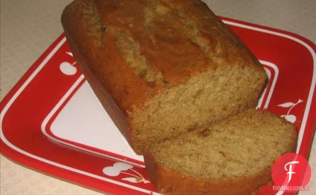 Bolo De Banana-Pecan De Cabeça Para Baixo