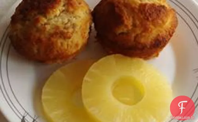 Muffins De Banana Do Caribe