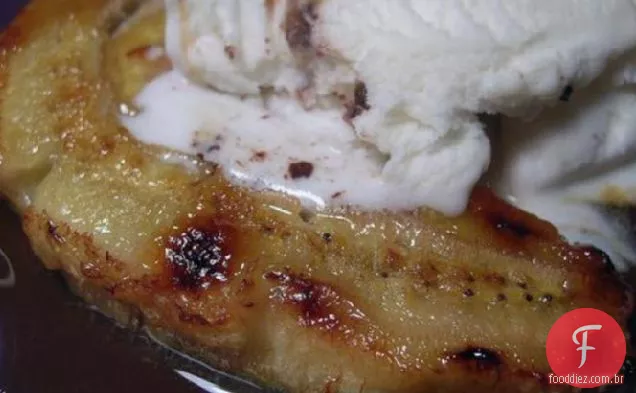 Crianças Favorito Mel Cozido Bananas