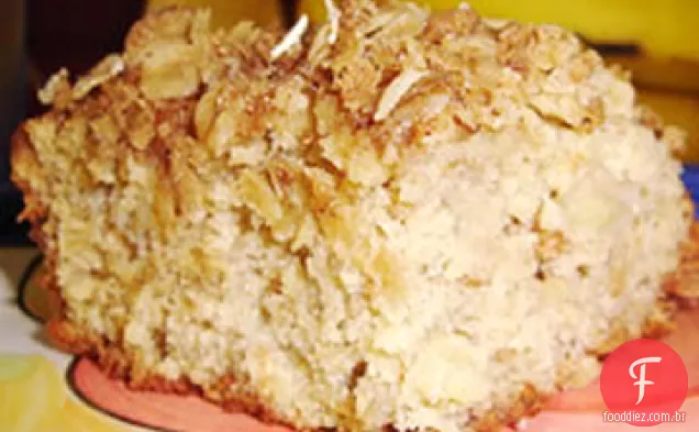 Bolo De Farinha De Aveia Banana
