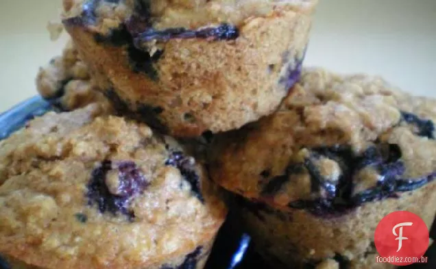 Decisão Dividida (Oatnanaberry) Muffins.