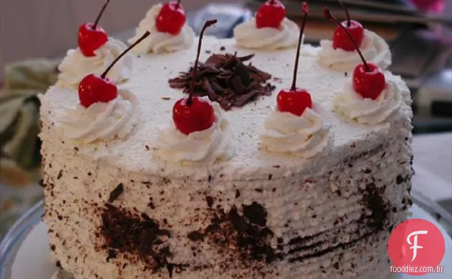 Torta De Sorvete Da Floresta Negra