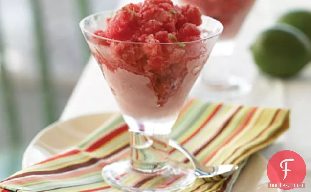 Framboesa-Champagne Granita