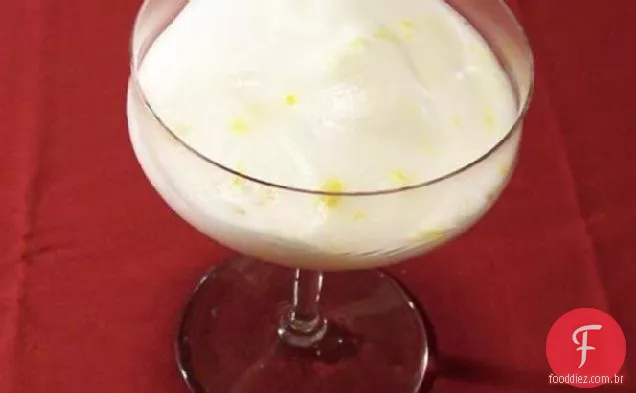 Pudim De Neve Com Molho Grand Marnier