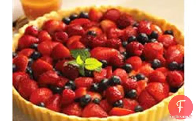 Butterscotch Berry Tart