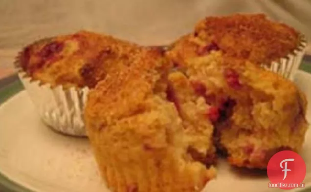 Muffins De Framboesa Laranja Acidental